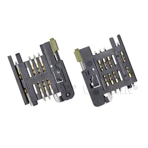 Schlussverkauf SIM-Kartenadapter 6 Stifte Kunststoff mit Tray Mini-SIM-Kartenverbinder kompatibel mit MOLEX 91228-3001