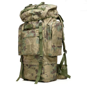 Sac à dos tactique de chasse DF Definite OUtdoor FA16 100L 76L 65L camouflage grande capacité, tissu Oxford imperméable 600D, 56-75L - Product Image 5