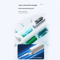 Cepillo de Dientes Eléctrico Recargable Carepik con Pantalla LED, Sónico, Ultrasónico, Silencioso, Automático, con Batería Inteligente, para la Salud de las Encías y Eliminación de Placa