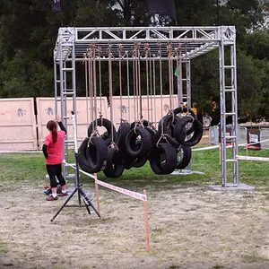 Dragonstage - Postes de Aluminio 6082 con Certificación TUV, Color Negro/Plateado, Producto Confiable para Equipos de Gimnasio y Postes de Portería - Product Image 1