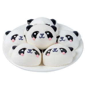 Cartoon Cat Head Marshmallow Individueel Verpakte Fruitige Gearomatiseerde Koffiedrank Metgezel Voor Cake Decoratie Panda Head Candy - Product Image 4