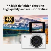 Approvisionnement direct d'usine, logo OEM personnalisé, écran 2,8 pouces, mise au point automatique, enregistrement vidéo 48MP 4K, appareil photo numérique 4K bon marché en gros