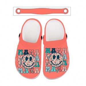 Venta al por mayor Clásicos Zuecos Antideslizantes Mujer <span class=keywords><strong>Zapatos</strong></span> Hombres Mujeres <span class=keywords><strong>EVA</strong></span> Flat PVC Garden Mules Logotipo Personalizado Peso Ligero Verano - Product Image 4