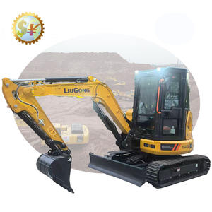 Mini-excavatrice Liugong 9035F neuve de fabrication chinoise, 3,5 tonnes, mini-excavatrice sur chenilles neuve, moteur Yanmar, mini-excavatrice - Product Image 1