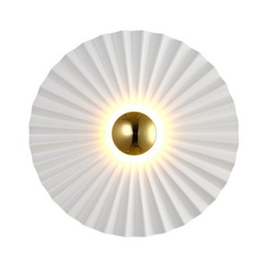 Modern Minimalist Chinese Origami Lotus <b>Leaf</b> Style Wall Lamp Creative Design for Living Room Dining Corridor Villa Showroom - Product Image 4