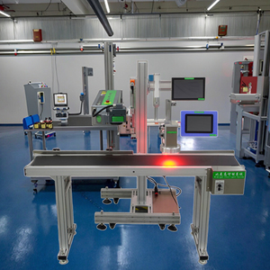 Tự động mã hóa phát hiện tích hợp thiết bị cho thực phẩm nước giải khát y học mỹ phẩm Thời hạn sử dụng máy in sợi Laser máy - Product Image 2