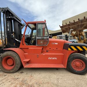 Chariot élévateur Heli d'occasion de 16 tonnes, Heli FD160, équipement de chantier lourd, fourche de 2,2 mètres, bon état et prix bas - Product Image 6