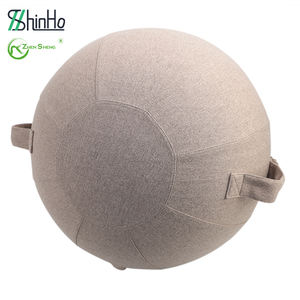 Funda de Pelota de Yoga de Imitación de Cachemira Suave y Agradable para la Piel de Zhensheng, Puede Aislar la Piel de la Pelota de Yoga de Plástico - Product Image 3