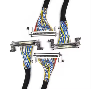 Chuyên gia nhà sản xuất tùy chỉnh 4-pin <span class=keywords><strong>LVDS</strong></span> khai thác dây khai thác dây dẫn đồng PVC/PBT cho <span class=keywords><strong>LVDS</strong></span> Cáp - Product Image 1