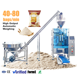 เครื่องบรรจุผงแห้งแบบสกรูโอเกอร์ ขนาด 500 กรัม 1 กิโลกรัม 2 กิโลกรัม สำหรับผงมัทฉะ/ผงผลไม้ เครื่องบรรจุอาหารอัตโนมัติพร้อมมอเตอร์ - Product Image 1