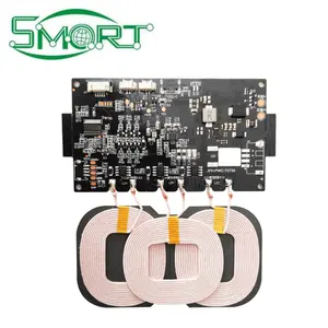 Three coil 20W high-power wireless charging module 12V wireless fast charging board