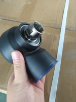 Valve anti-poussière en acier au carbone pour le contrôle de la poussière lors du forage, M16 mâle vers M22 femelle, pour l'extraction de la poussière