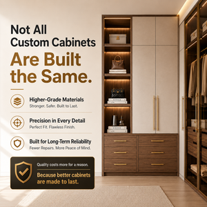 Armoire Balom personnalisable de style français moderne et classique avec <span class=keywords><strong>portes</strong></span> en verre cintrées et intégration en bois massif pour chambre à coucher - Product Image 4