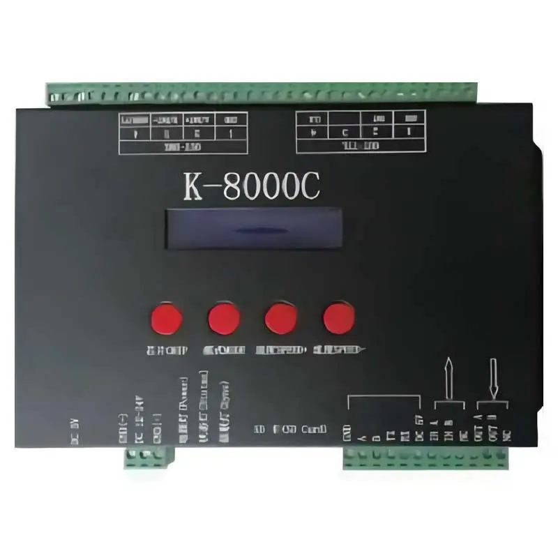 AC100-240V Bộ Điều Khiển K-8000C LED Ẩn Neon Dải Thông Minh Nhỏ