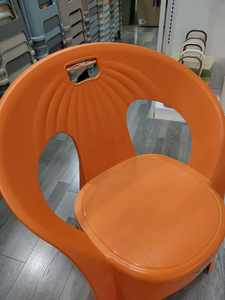 Sillón <span class=keywords><strong>de</strong></span> plástico retro escandinavo con reposabrazos multicolor para comedor jardín pequeña tienda para dormitorio apartamento-<span class=keywords><strong>Precio</strong></span> bajo - Product Image 4