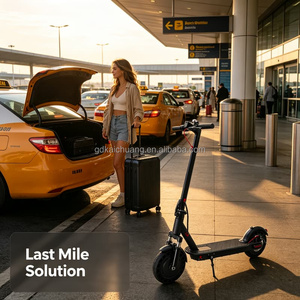 Scooter Eléctrico Mini Plegable Ligero Short Trip Buddy, Portátil, para Adultos, Hombres y Mujeres, para Viajes de Fin de Semana por la Ciudad - Product Image 4