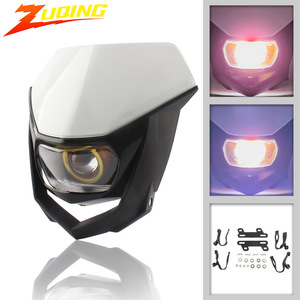 Zuqing ไฟหน้ารถมอเตอร์ไซค์ LED HL134 265X271มม., ชุดไฟออฟโรด - Product Image 5
