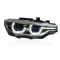 Kit de phares LED complet, feux de croisement, feux de route, clignotants, feux de jour, jaune et blanc, LED 13-18 pour BMW Série 3 F30 F35