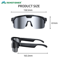Lunettes intelligentes en métal avec affichage Chat GPT pour l'extérieur