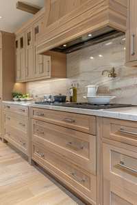 ברמונט באיכות גבוהה אישית הבית המודרני סט מלא עץ מלא מטבח ארונות מודרני - Product Image 2