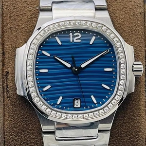 Reloj mecánico automático de alta gama 2026 con caja y brazalete de acero inoxidable, esfera de zafiro, venta al por mayor de fábrica - Product Image 1