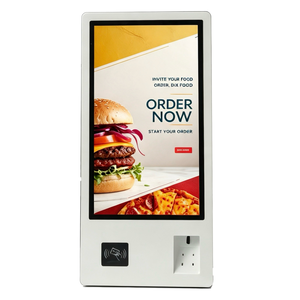 Kiosque de commande et de paiement en libre-service pour <span class=keywords><strong>restaurant</strong></span> avec écran tactile mural de 21,5 pouces, lecteur/enregistreur RFID, compatible OEM ODM - Product Image 1