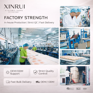 Soutien-gorge adhésif en tissu satiné nude pour femmes, lingerie sexy - Product Image 3