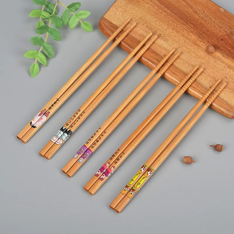 100% Chinese Natural Reusable Wooden Bamboo Chopsticks/Wholesale Custom Bamboo Round Chopsticks Japan