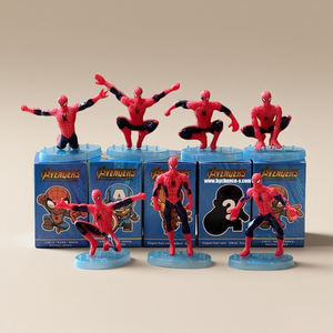 Caja Sorpresa de <span class=keywords><strong>Spiderman</strong></span>, Figura Coleccionable Miniatura, Juguete Misterioso de Moda, Premio para Máquina de Garras, Recarga para Máquina Expendedora - Product Image 1