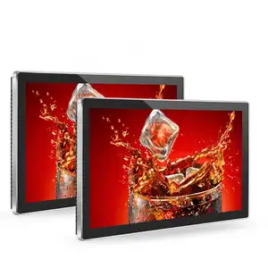 43 Zoll Wand-Ad-Player WiFi Digital Signage Werbung LCD-Bildschirm