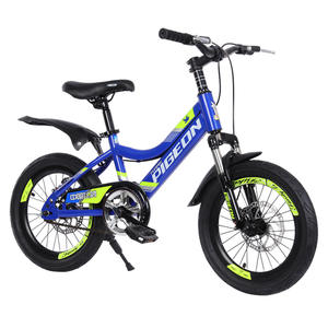 Bicicleta infantil Pigeon de 16 pulgadas, bicicleta unisex duradera para niños, color azul - Product Image 1