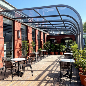Sunkaer Parasoles Retráctil para Exteriores, Invernaderos de Techo de Cristal para <span class=keywords><strong>Solarium</strong></span> Independiente - Product Image 1