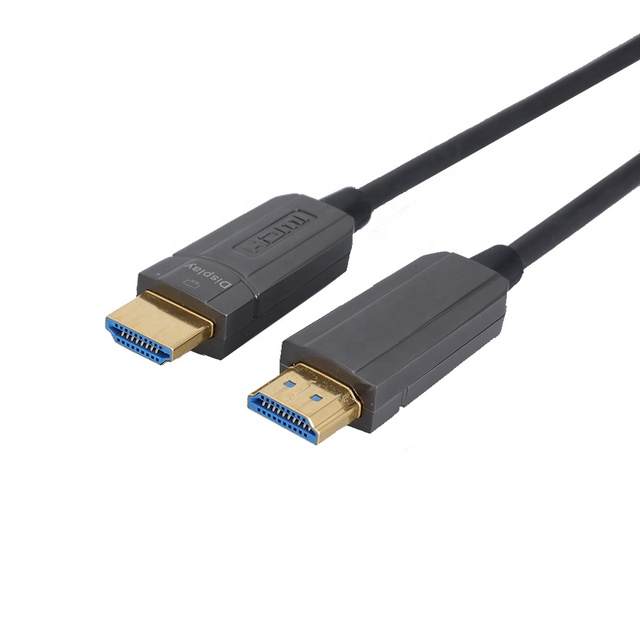 Factory Directly 8K High Speed up to 300m 48Gbps PVC AOC for Optical Cable for Monitor Speaker LED Display