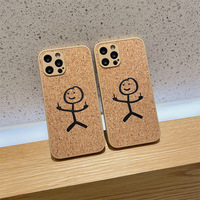 Lovebay-coque de téléphone souple de style multicolore en Silicone, étui en Grain de bois pour iPhone X Xs Xr 11 12 13 Pro Max