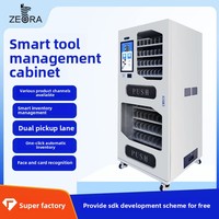 Armoire de gestion d'outils CNC intelligente à reconnaissance faciale Zebra, Unité de contrôle d'accès, de récupération, de stockage et de suivi des stocks pour l'Industrie 4.0, Automatique