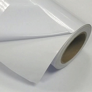 Folhas de Vinil Adesivo PVC Cinza Brilhante Autoadesivas de Alta Aderência NCF Resistentes a UV - Product Image 4
