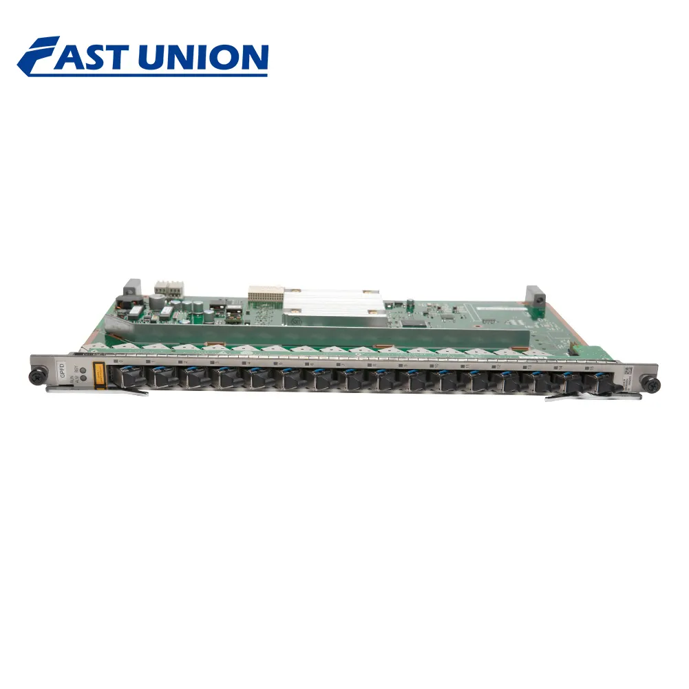 Pour MA5608T MA5680T MA5683T carte de Service OLT carte de visite GPFD GPON 16 Ports avec 16 pièces C + C ++ Modules SFP carte de visite GPFD