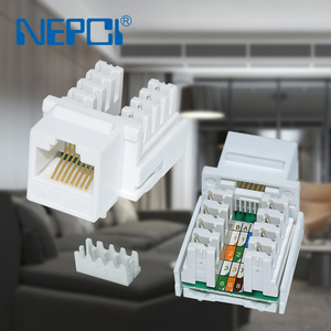 Khuyến mãi nepci Cat3 không được che chở Mạng nữ <span class=keywords><strong>Modular</strong></span> <span class=keywords><strong>jack</strong></span> nối XJY-NE-23 CAT5E UTP <span class=keywords><strong>CAT6</strong></span> <span class=keywords><strong>RJ45</strong></span> Keystone <span class=keywords><strong>Jack</strong></span> mô-đun - Product Image 4