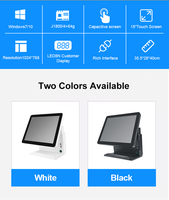 Systèmes Pos Ventes directes d'usine Vente chaude Restaurant Pos Machine Capacité Écran tactile Tablette de bureau All iIn One Pos