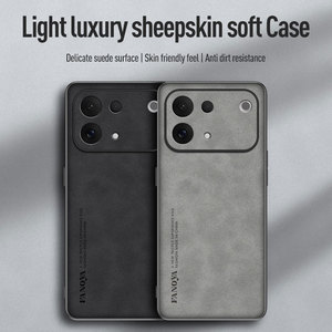 เคสโทรศัพท์สำหรับนักธุรกิจสุดหรูสำหรับ VIVO <span class=keywords><strong>S60</strong></span> S50/V70 หนังแกะ ป้องกันเ<span class=keywords><strong>ล</strong></span>นส์แบบเต็มตัว กันกระแทก ฝาหลัง - Product Image 5