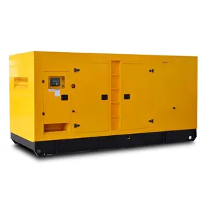 Pembangkit listrik diesel, 300kva 400kva 500kva generator daya dengan Perkin mesin TIER 3 Tipe senyap