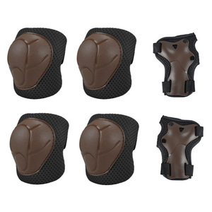 Ensemble complet de <span class=keywords><strong>protection</strong></span> six pièces en fibre de polyester pour patinage à roulettes pour enfants, modèle original d'usine, pour sports de plein air - Product Image 4