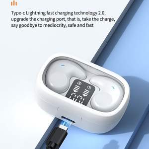 中国工厂价格无线耳机SM01 TWS耳机高清低音音质运动睡眠辅助隐形耳塞 - Product Image 6