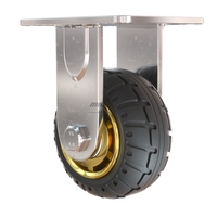 Fabricant professionnel de roulettes, roulettes universelles en caoutchouc PVC de petite taille