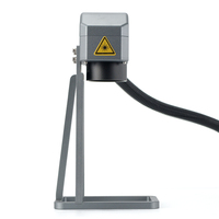 Machine de marquage au laser à fibre portable à codage profond avec logo de date d'expiration pour métal, plastique, verre, câble, fil, tube