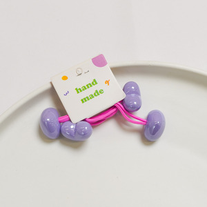 DOWELL Design simpatico cartone animato su misura Mini <span class=keywords><strong>fascia</strong></span> elastica per <span class=keywords><strong>capelli</strong></span> per bambine in resina di frutta cravatta con corda per <span class=keywords><strong>capelli</strong></span> in stile dolce - Product Image 6
