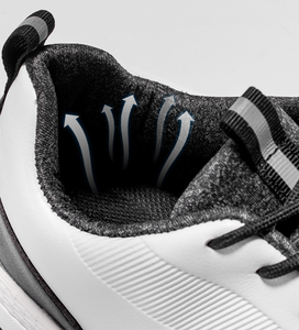 Chaussures de golf pour hommes, personnalisées OEM, imperméables, en cuir microfibre, à crampons, antidérapantes, noires, respirantes, de luxe, pour le sport en plein air - Product Image 4