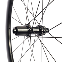 Jeu de roues de gravier en carbone ICAN 41C-29.4 avec frein à disque, largeur intérieure de 23 mm, disque de route, rayons Sapim CX-ray