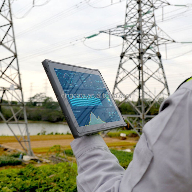 10.1 Inch Industrial Tablet Pc IP67 Grade Waterproof 4g Lte Capacitive Touch Screen Winpad Rugged Tablet