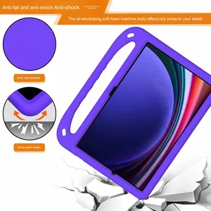 Per <span class=keywords><strong>Samsung</strong></span> <span class=keywords><strong>Galaxy</strong></span> S10 + S9 + S9Fe + S8 + S7 + cassa 12.4 "S10Fe + 13.1" EVA <span class=keywords><strong>Tablet</strong></span> anticaduta in vetro - Product Image 4